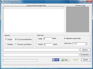 Mwisoft Image Resizer 1.0 - náhled