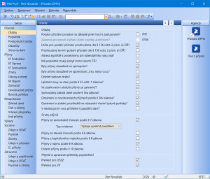 Daňová přiznání TAX - náhled