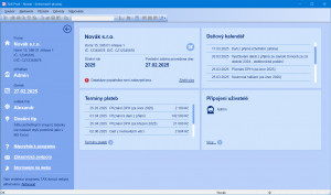 Daňová přiznání TAX - náhled