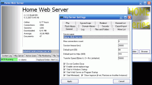 Home WEB Server 1.9.1.162 - náhled