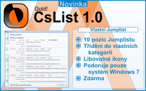 Gold! CsList 2.0 - náhled