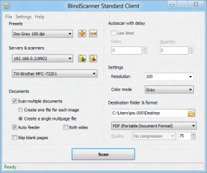 BlindScanner Standard 4.3 - náhled