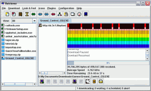 Retriever Download Manager 1.9 - náhled