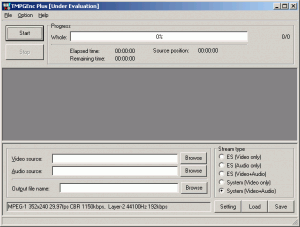 TMPGEnc Plus 2.5 - náhled