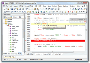 Rapid PHP 2010 10.0.119 - náhled