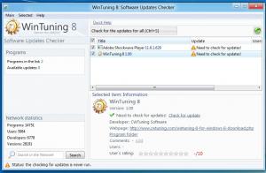 WinTuning 8 1.01 - náhled