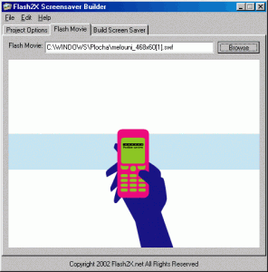 Flash2X Screensaver Builder