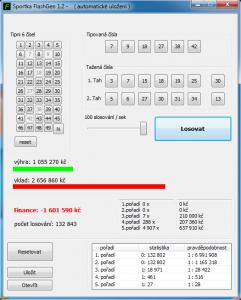 Sportka FlashGen 1.2 - náhled