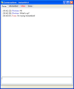 Instantbird 1.5 - náhled