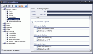 OSPC - Online Solutions Privacy Cleaner 1.0.0.5660 - náhled