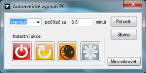 Automatické vypnutí PC 1.4 - náhled