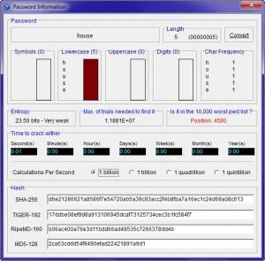 Strong Passwords Need Entropy 11.0 - náhled