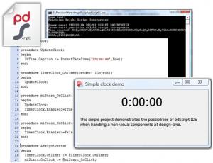 pdScript 1.9 - náhled
