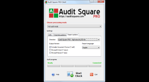 Audit Square 2.6.2 - náhled