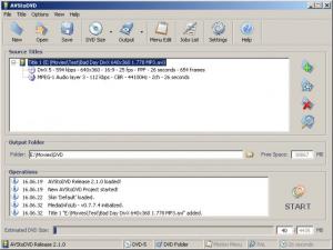 AVStoDVD 2.8.6 - náhled