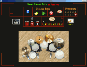 Dany's Virtual Drum 2 alpha 9 - náhled