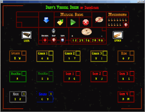 Dany's Virtual Drum 2 alpha 9 - náhled