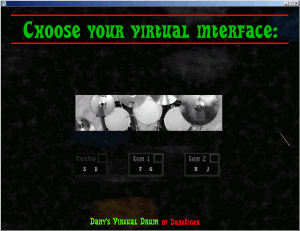 Dany's Virtual Drum 2 alpha 9 - náhled