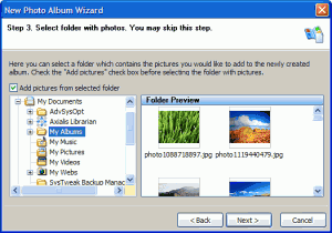 Systweak Photo Album 1.0.0.1 - náhled