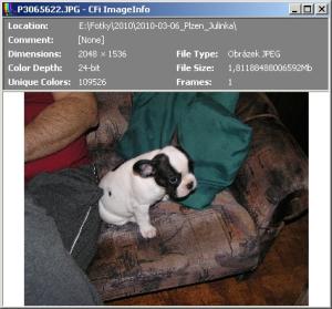 CFi ImageInfo 1.0.1 - náhled
