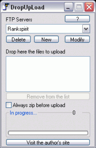 DropUpLoad 1.87 - náhled