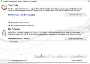 Toolwiz Time Freeze 3.0.0.2000 - náhled