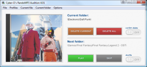 Cyber-D's RandoMP3 4.01 - náhled