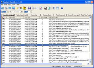 Family Cyber Alert 5.05 - náhled