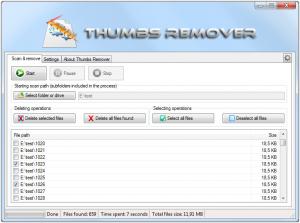 Thumbs Remover 1.6.0 - náhled