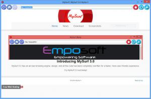 MySurf 3.0 Alpha 2 - náhled