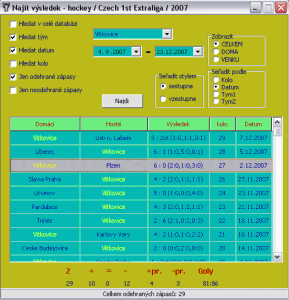 SportMan NET 3.21 - náhled