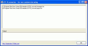 UTF-8 converter 1.0.3.0 - náhled