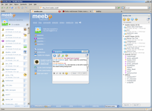 Meebo 1.1 - náhled