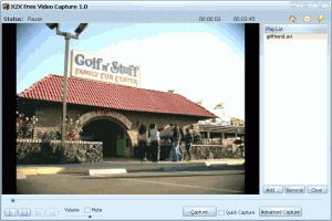 X2X Free Video Capture 1.0 - náhled
