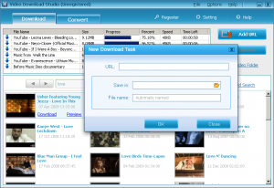 Video Download Studio 3.4.14 - náhled