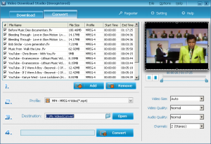 Video Download Studio 3.4.14 - náhled