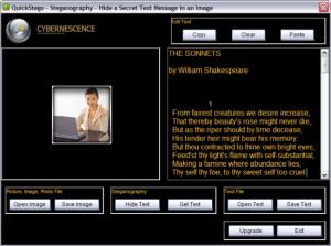QuickStego 1.2 - náhled