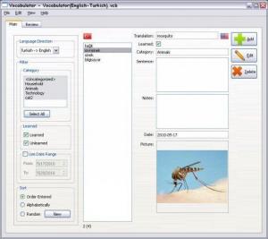 Multi-Lingual Vocabulary Trainer 4.3 - náhled