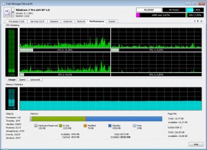 MiTeC Task Manager DeLuxe - náhled