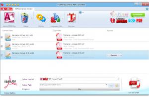 FoxPDF Access to PDF Converter 3.0 - náhled