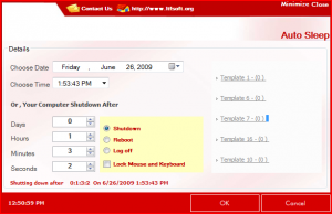 ltfAutoSleep 1.2 - náhled