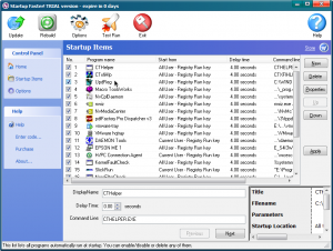 Startup Faster! 3.3 - náhled