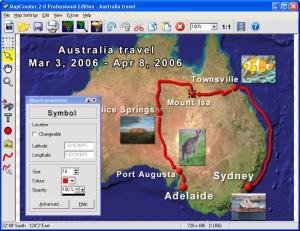 MapCreator 2.0 Free Edition - náhled