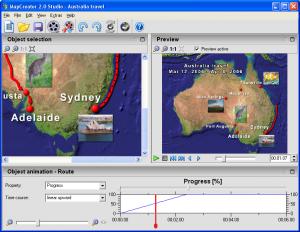 MapCreator 2.0 Free Edition - náhled