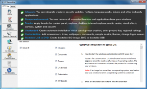 RT Se7en Lite 2.60 beta - náhled