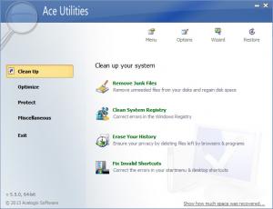 Ace Utilities 6.7.0 - náhled