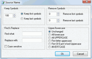 Professional Renamer 3.65 - náhled