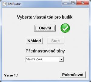 BMBudík 1.2 - náhled