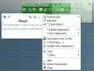 Freebie Notes 3.69 - náhled