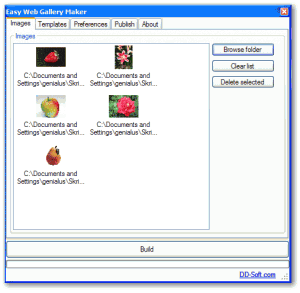 Easy Web Gallery Maker